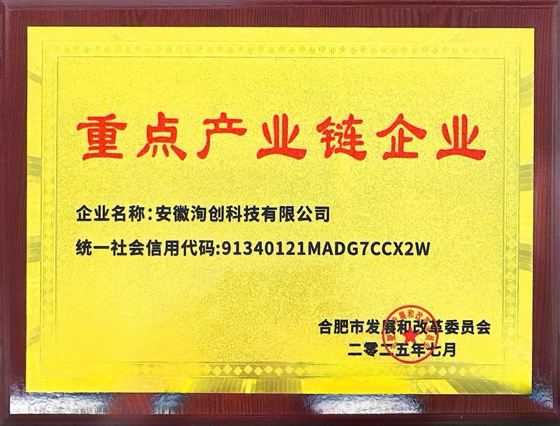 合肥市重点产业链企业（市发改委 2025.07）
