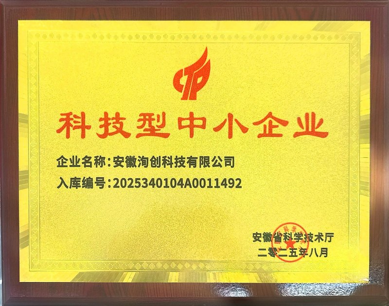 科技型中小企业（安徽省科技厅 2025.08）